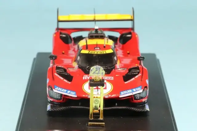 BAM特注ルックスマート 1/43 フェラーリ 499P ルマン 2024 No.50 ウィナー トロフィー付き　LSLM182S