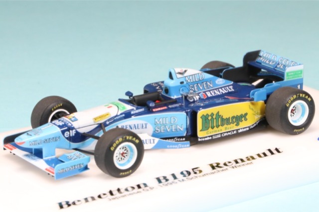 ロムファクトリー 1/43 ベネトン B195 日本GP 1995 M.シューマッハ ウィナー　RFTMK206_KC