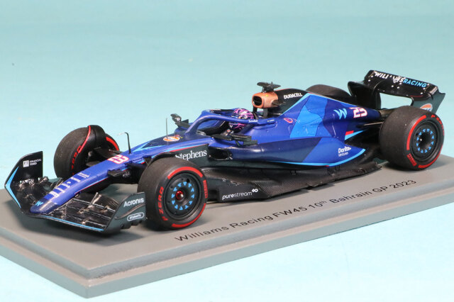 スパーク 1/43 ウィリアム FW45 バーレーン GP 2023 A.アルボン　S8586