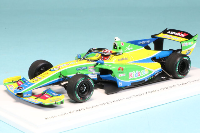 スパーク 1/43 Kids com KCMG Elyse SF23 No.18 TRD 01F スーパーフォーミュラー 2023 国本雄資　SFJ008