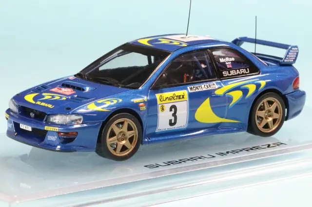 ホビージャパン 1/43 スバル インプレッサ モンテカルロ 1997 No.3　HJR431001A