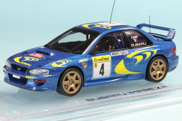 ホビージャパン 1/43 スバル インプレッサ モンテカルロ 1997 No.4　HJR431001B