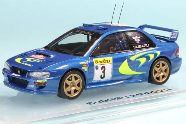ホビージャパン 1/43 スバル インプレッサ モンテカルロ 1998 No.3 C.マクレー　HJR431003A