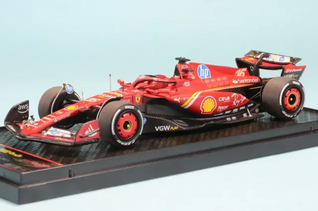 BBR  1/43 フェラーリ SF-24 モナコGP 2024 C.ルクレール 母国GP初優勝　BBRC303A