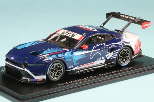 スパーク 1/43 フォード マスタング GT3 プレス 2023 　S7934