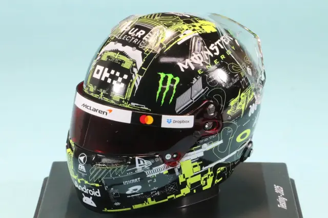 スパーク1/5 ヘルメットLando Norris 2019 Spark 1/5 Bell Racing Helmet Lando Norris McLaren F1 Team