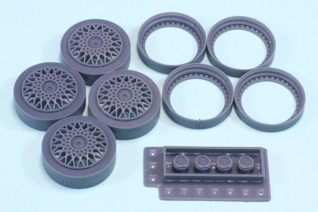 ケイSTYLE! 1/24 3Dプリントパーツ 17インチ BBS-RSタイプ　ホイール ピン式　KS-PA27