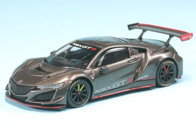 POPレース 1/64  ホンダ NSX-GT GT3 Evo.22 カーボンボディ　PR640519