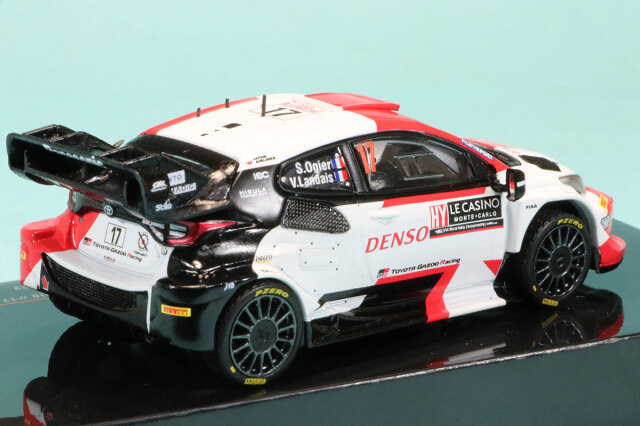 spark ヤリス ラリー 1/43 TOYOTA GR モンテカルロ 17 / TOYOTA GAZOO|1/43スケールTGR別注 イクソ 1/43スケール