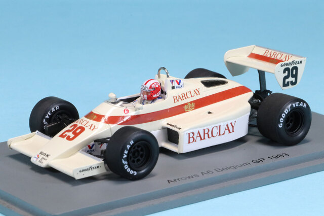 スパーク 1/43 アロウス A6 ベルギーGP 1983 M.スレール　S5785