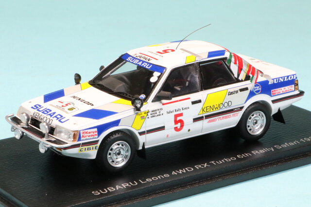 スパーク 1/43 スバル RX ターボ サファリ ラリー 1986 No.5　S5432