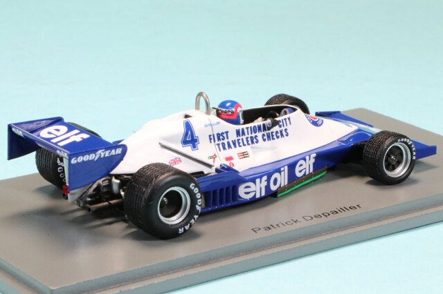 スパーク 1/43 ティレル 008 オーストリア GP 1978 P.ディパイエ S7238