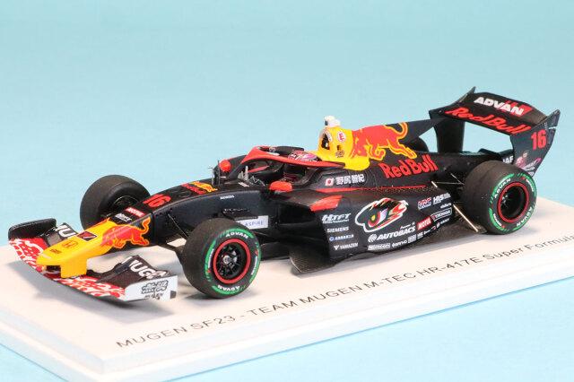  スパーク 1/43 レッドブル ムゲン SF23 M-TEC HR-417E スーパーフォーミュラー 2024 No.16 野尻智紀　SFJ032