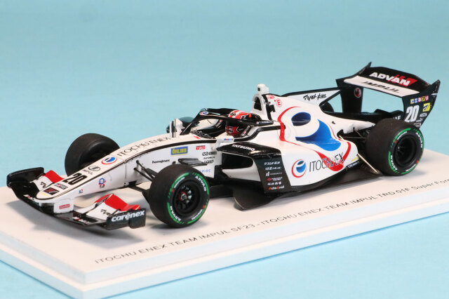 スパーク 1/43 イトウチュウ インパル SF23 TRD01F スーパーフォーミュラー 2024 No.20 国本雄資　SFJ034