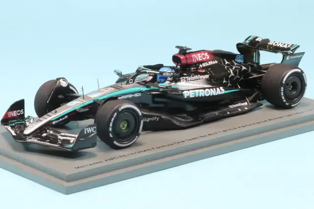 スパーク 1/43 メルセデス AMG W15 ラスベガスGP 2024 G.ラッセル　S9545