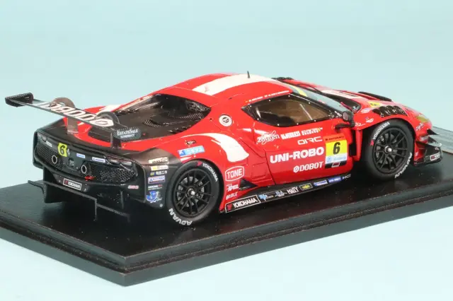 1/43 UNI-ROBO BLUEGRASS FERRARI ルックスマート ルックスマート 1/43 Uni-Robo Bluegrass フェラーリ 296 GT3