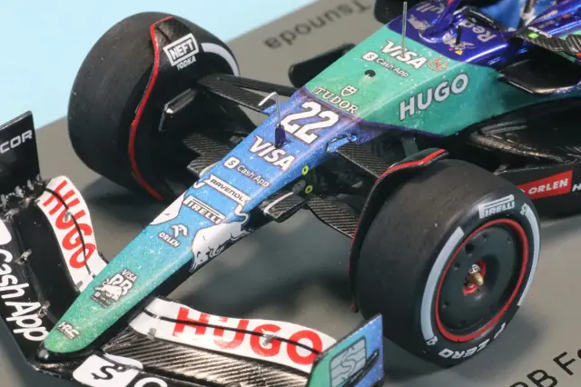 スパーク 1/43 ビザ キャッシュ RB VCARB 01 ラスベガスGP 2024