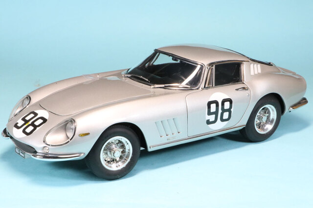 CMC 1/18 フェラーリ 275 GTB/C シルバー #98 シャーシナンバー9051 1000台限定 M-211