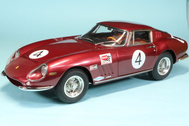 CMC メーカー完売　1/18 フェラーリ 275 GTB/C バーガンディ #4 シャーシナンバー 9063 ナッソー 1000台限定 M-213