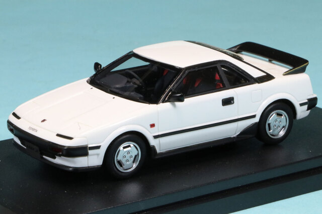 ハイストーリー 1/43 トヨタ MR2 Gリミテッド 1984 スーパーホワイト2　HS448WH