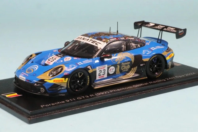 スパーク 1/43 ポルシェ 911 GT3 R (992) No.23 ファントム