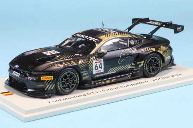 スパーク 1/43 フォード マスタング GT3 No.64 プロトンコンペティション 24H スパ 2024　SB794