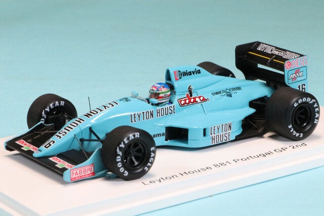 ロム特注スパーク 1/43 レイトンハウス マーチ 881 ポルトガル GP 1988 