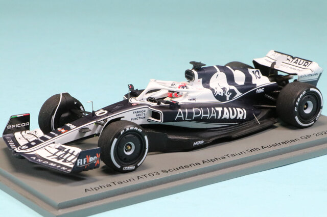 スパーク 1/43 スクーデリア アルファタウリ AT03 オーストラリアGP 2022 9th P.ガスリー　S8526