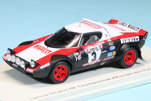スパーク 1/43 ランチア ストラトス HF ヨーロッパラリー選手権 1978 No.3　S9093 