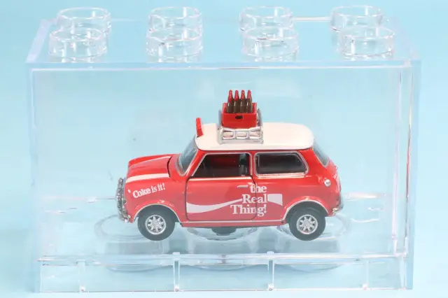 タイニー 約1/64 ミニクーパー レッド ATC66074 ミニカー