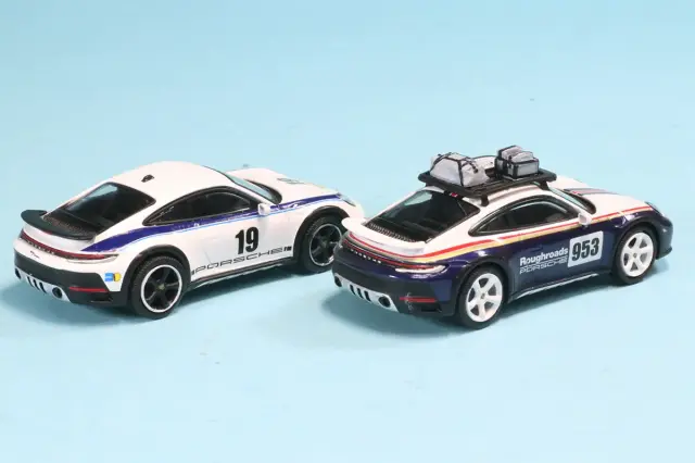 Jタイニー×スパーキー 1/64 ポルシェ 991 992 ダカール No.953