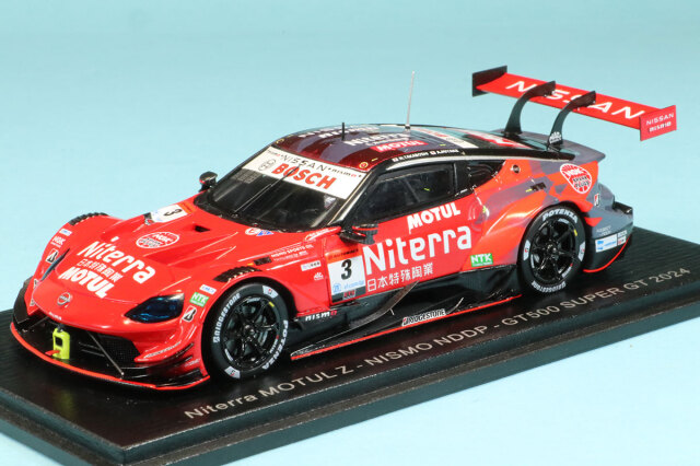 スパーク 1/43 ニテラ モチュール ニッサン Z No.3 NISMO NDDP スーパーGT GT500 2024 高星明誠 三宅淳詞　SGT150