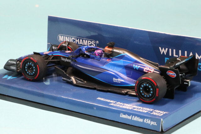 ミニチャンプス 1/43 ウィリアムズ レーシング FW45 2023 F1 #23