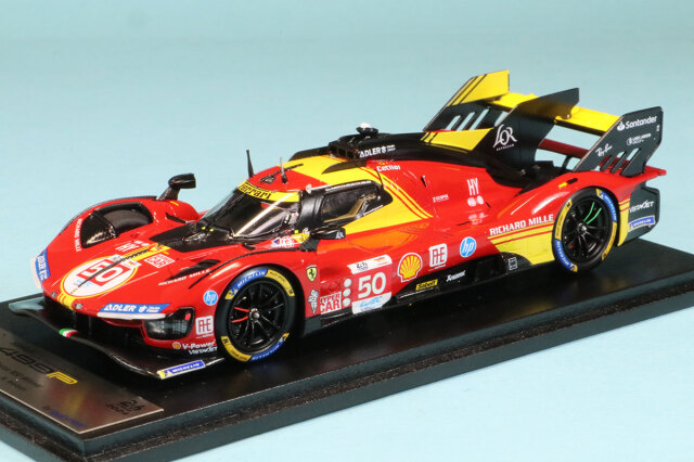 ルックスマート 1/43 フェラーリ 499P ルマン 2024 No.50 ウィナー LSLM182