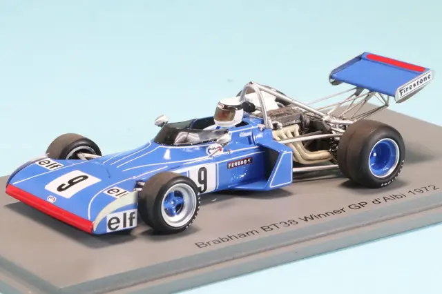 スパーク 1/43 ブラバム BT38 アルビGP 1972 J.P.ジョッソー　F2005