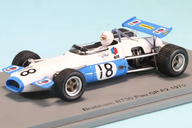 スパーク 1/43 ブラバム BT30 ポーGP 1970 J.ブラバム　F2006