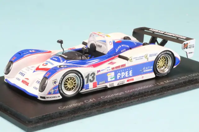 スパーク 1/43 クラージュ C41 ルマン 1997 No.13 MV02 ミニカー