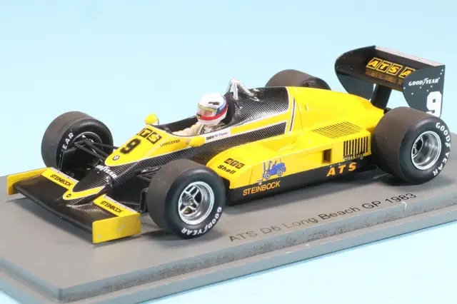 スパーク 1/43 ATS D6 ロングビーチGP 1983 M.ウィンケルホック