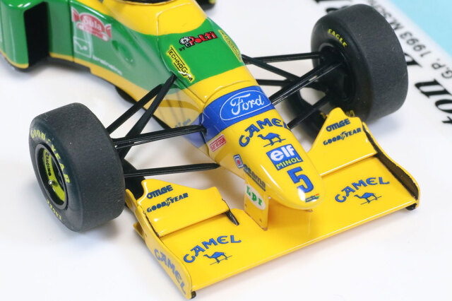 176B ROLLERBLADE ONYX 1/43 ベネトン 残り少なく B193B シューマッハ