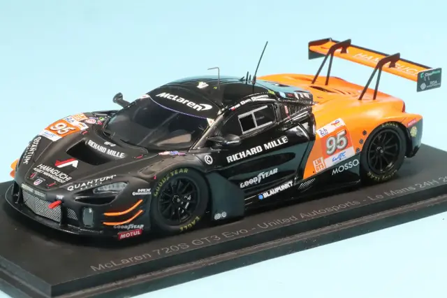 スパーク 1/43 マクラーレン 720S GT3 Evo No.95 UNITED AUTOSPORTS ルマン 2024　S9162