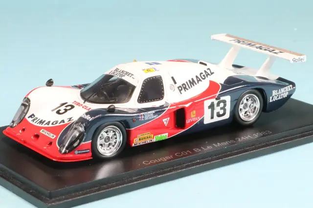 スパーク 1/43 クーガー C01 ルマン 1983 No.13　S9500