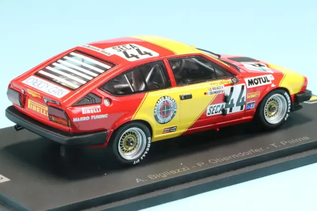 スパーク 1/43 アルファロメオ GTV 6 スパ 24h 1984 No.44 SB427