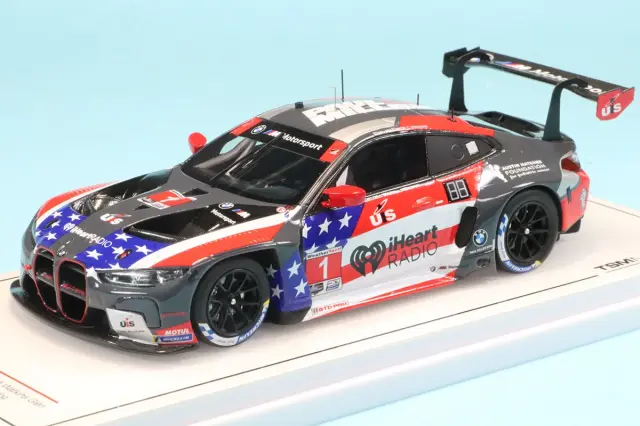 トゥル−スケールモデル 1/43 BMW M4 GT3 IMSA ワトキンスグレン 2024 No.1　TSM430838