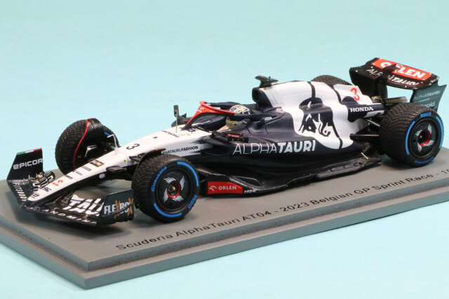 スパーク 1/43 アルファタウリ AT04 ベルギー GP 2023 スプリントレース D.リカルド　S8920