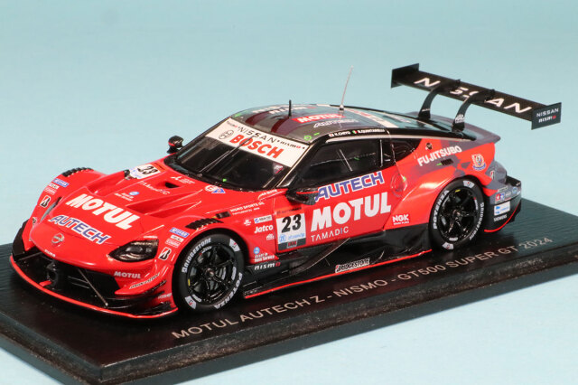 スパーク 1/43 モチュール オーテック ニッサン Z No.23 NISMO スーパーGT GT500 2024 千代勝正 ロニー・クインタレッリ　SGT157