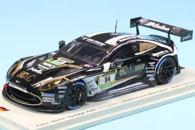 スパーク 1/43 アストンマーチン ヴァンテージ AMR GT3 Evo. ニュル 24h 2024 No.34　SG964
