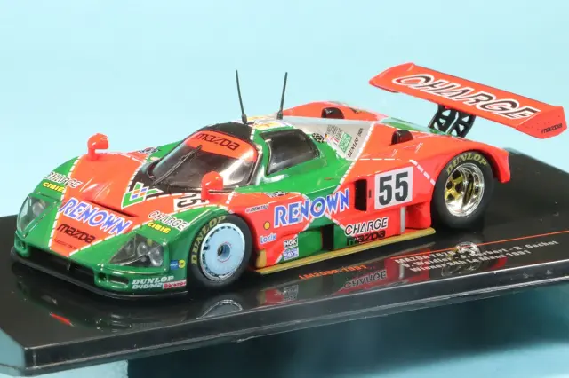 イクソ 1/43 マツダ 787B RENOWN ルマン 1991 No.55 ウィナー　LM25SP-1991