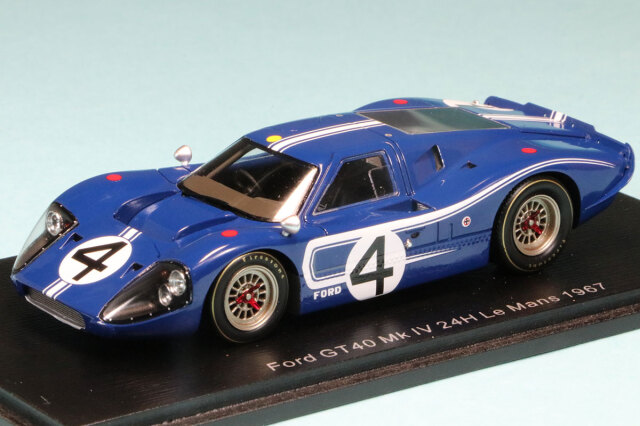 スパーク 1/43 フォード GT40 Mk.IV ルマン 24h 1967 No.4　S4544
