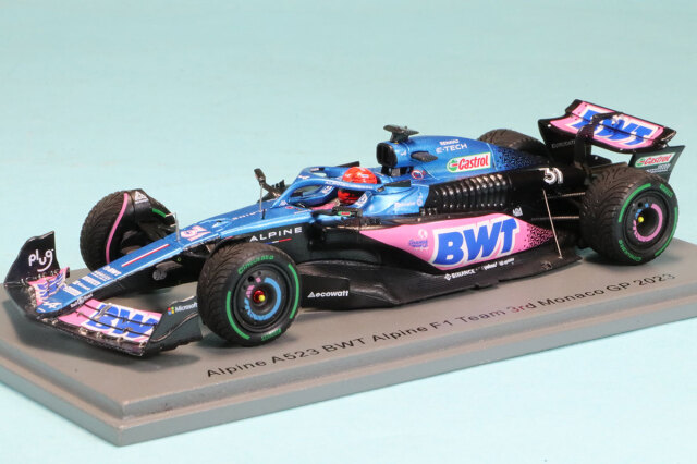スパーク 1/43 アルピーヌ A523 モナコGP 2023 No.31 BWT E.オコン　S8566