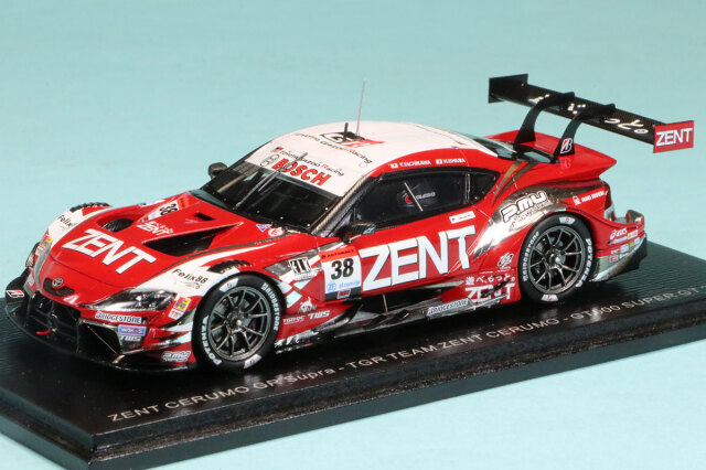 スパーク 1/43 ゼントセルモ トヨタ スープラ スーパーGT 2023 GT500 No.38 立川祐路/石浦宏明　SGT062